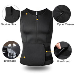 SweatPro Men's Sauna Vest