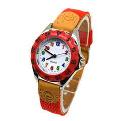 Kids' Colourful Number Quartz Watch