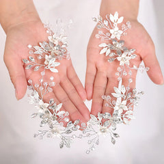 Ethereal Elegance Bridal Hairpiece