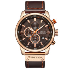 CURREN Luxury Chronograph Men's Quartz Watch
