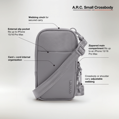 Incase Unisex A.R.C. Small Crossbody Bag, Recycled Polyester