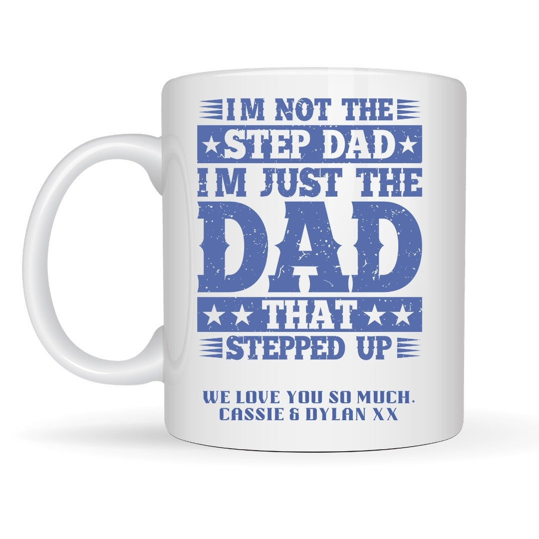 Personalised Step Dad Mug – Father's Day Gift