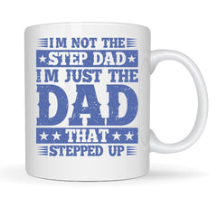 Personalised Step Dad Mug – Father's Day Gift