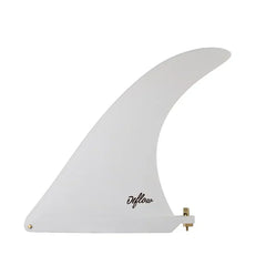Deflow Cream Longboard Single Fin, Fibreglass, 7.5 to 10.5in