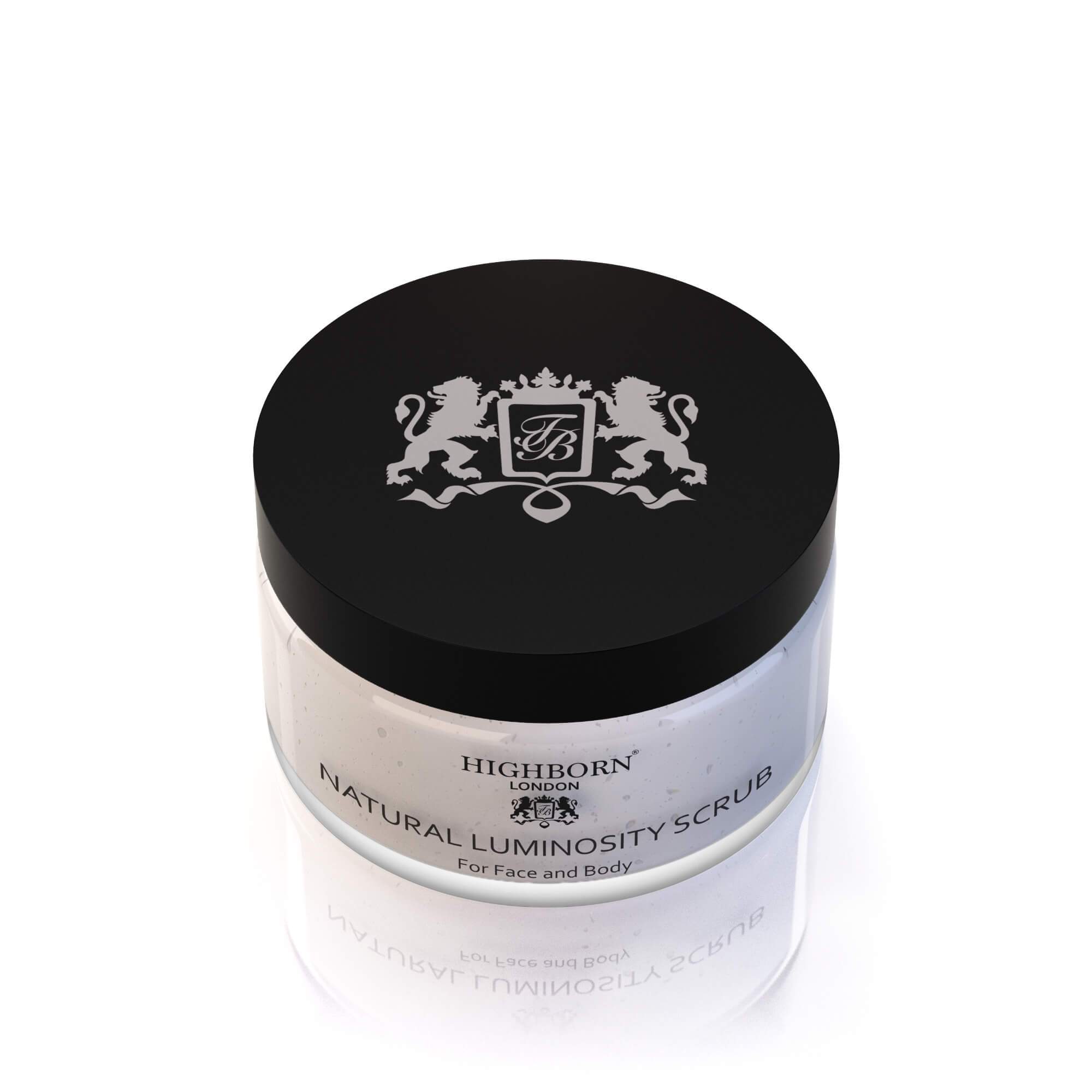 Natural Luminosity Body Scrub 220ml – Exfoliating Face & Body Scrub