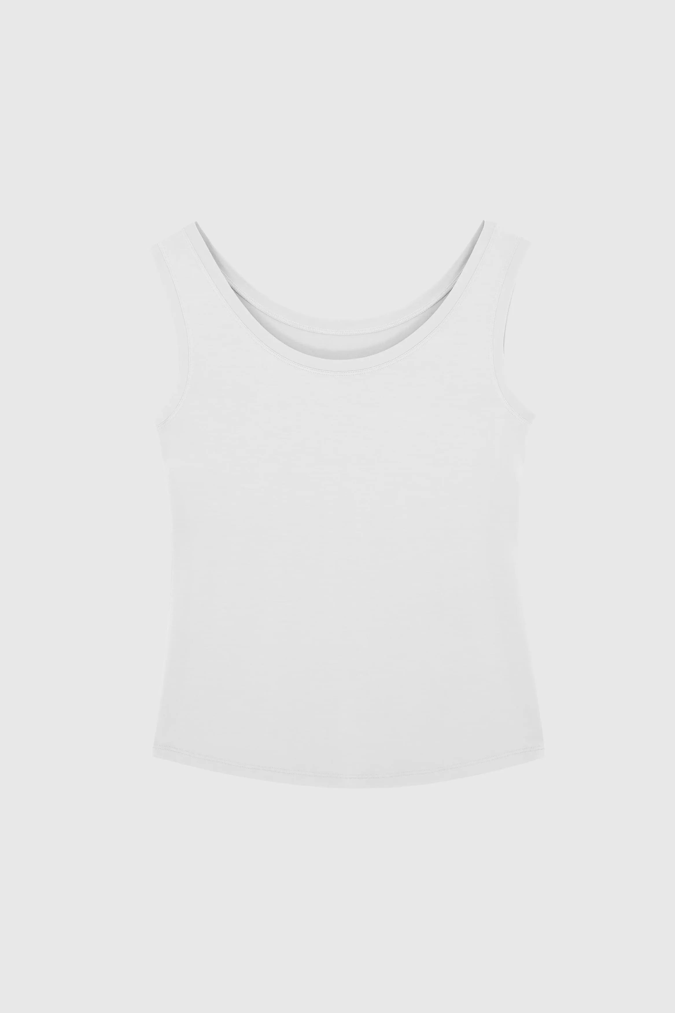 Women's Sleeveless Vest Top – Micro Modal Base Layer, UK 8-18