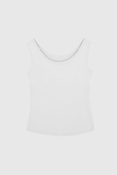 Women's Sleeveless Vest Top – Micro Modal Base Layer, UK 8-18