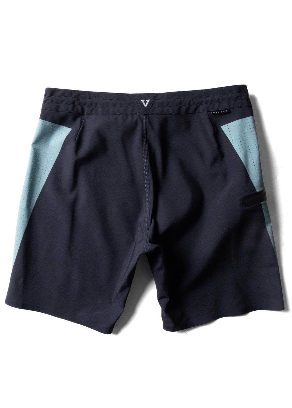 Vissla Men's High Seas 18.5 Inch Board Shorts, Laser Cut Detail
