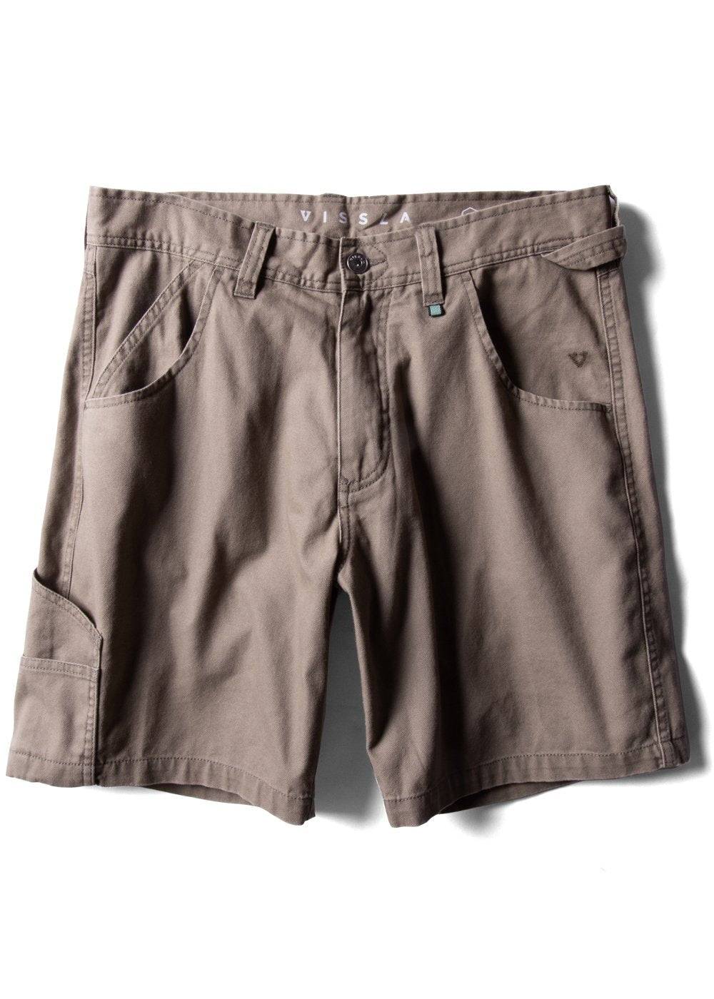 Vissla Men's Pismo Painter Shorts, Organic Cotton Canvas