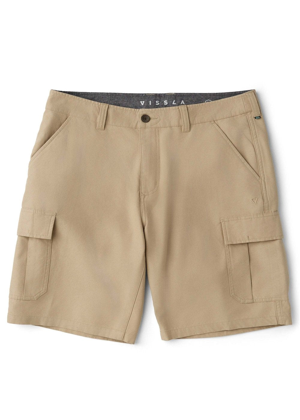 Vissla Men's County Cargo 21-Inch Walk Shorts, Cotton Twill