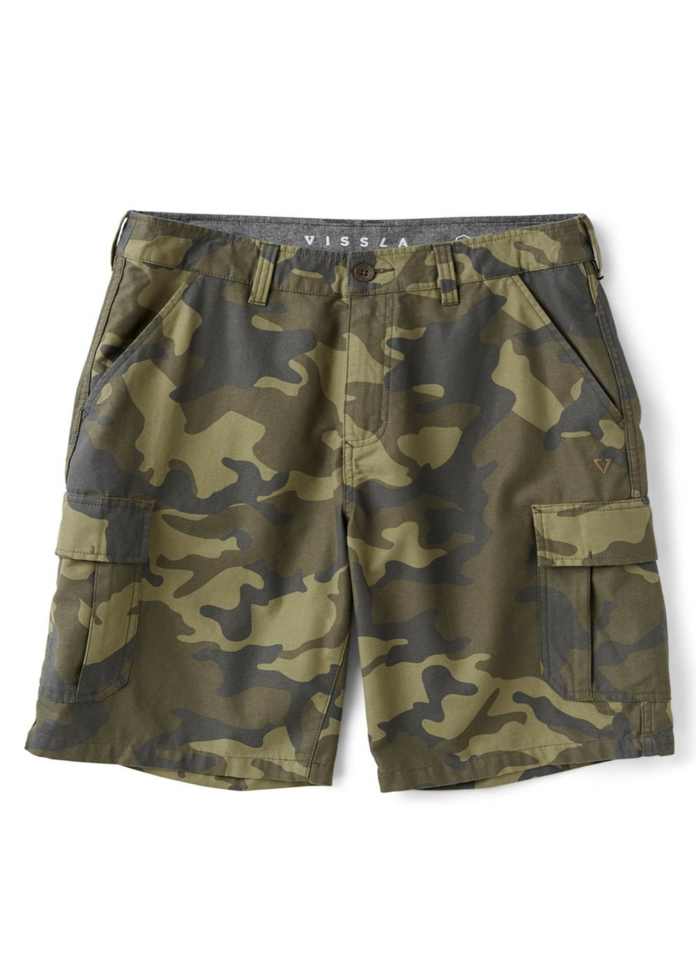 Vissla Men's County Cargo 21-Inch Walk Shorts, Cotton Twill