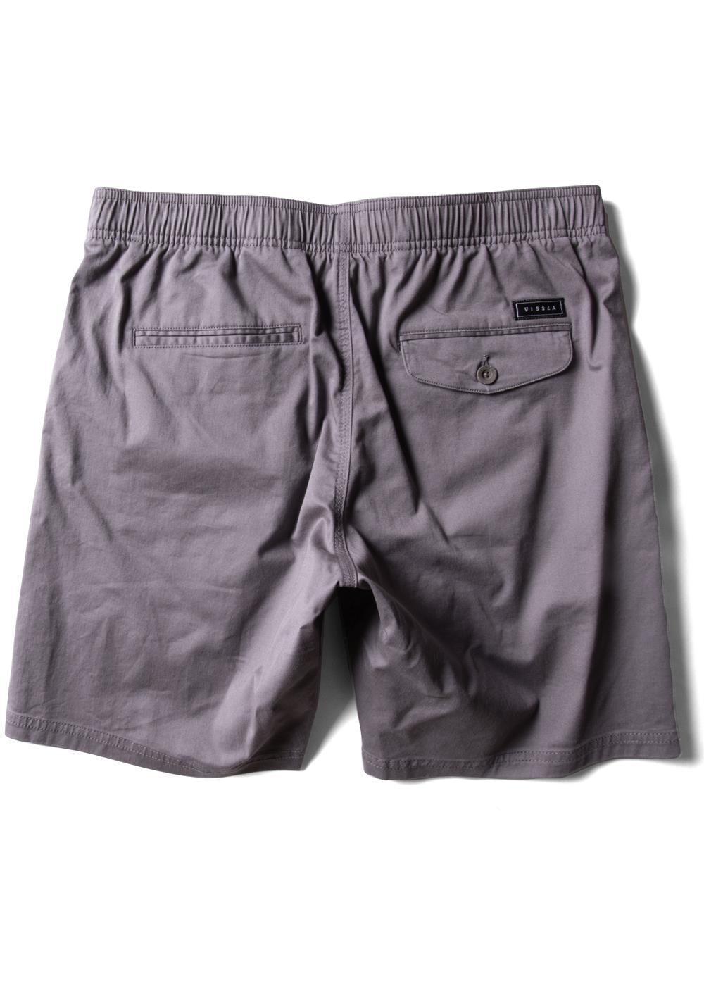 Vissla Men's No See Ums 18 Inch Elastic Walkshorts, Stretch Twill