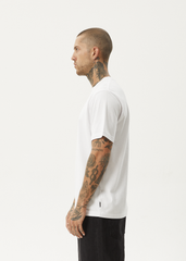 Afends Men's Vinyl Retro T-Shirt, Recycled Cotton Blend