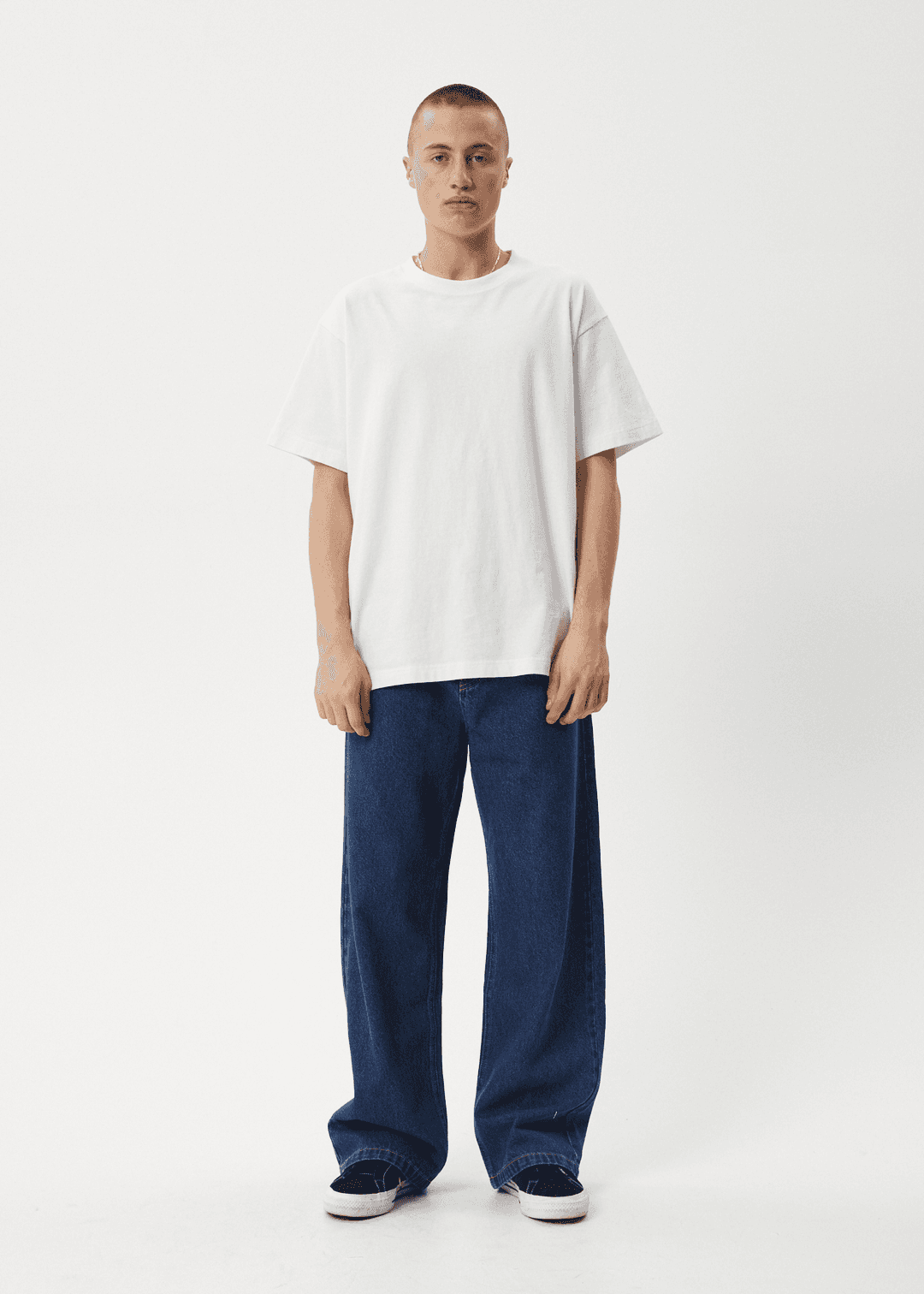 Afends Men's Pablo Baggy Jeans, Hemp Blend Denim