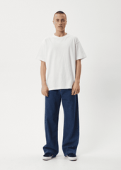 Afends Men's Pablo Baggy Jeans, Hemp Blend Denim
