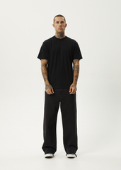 Afends Men's Classic Retro T-Shirt, Hemp Cotton Blend