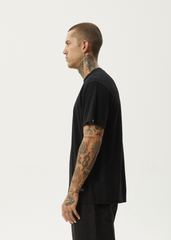 Afends Men's Classic Retro T-Shirt, Hemp Cotton Blend