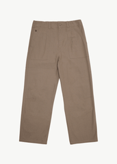 Afends Men's Glider Pleated Wide Leg Trousers, Recycled Cotton Blend