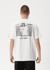Afends Men's Mind Over Boxy T-Shirt, 240gsm Recycled Cotton Blend