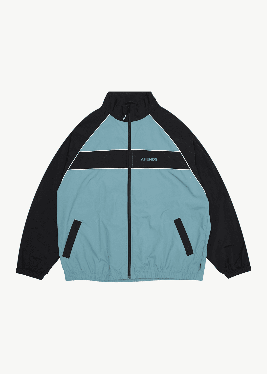 Afends Unisex Spicy Sports Spray Jacket, Recycled Nylon