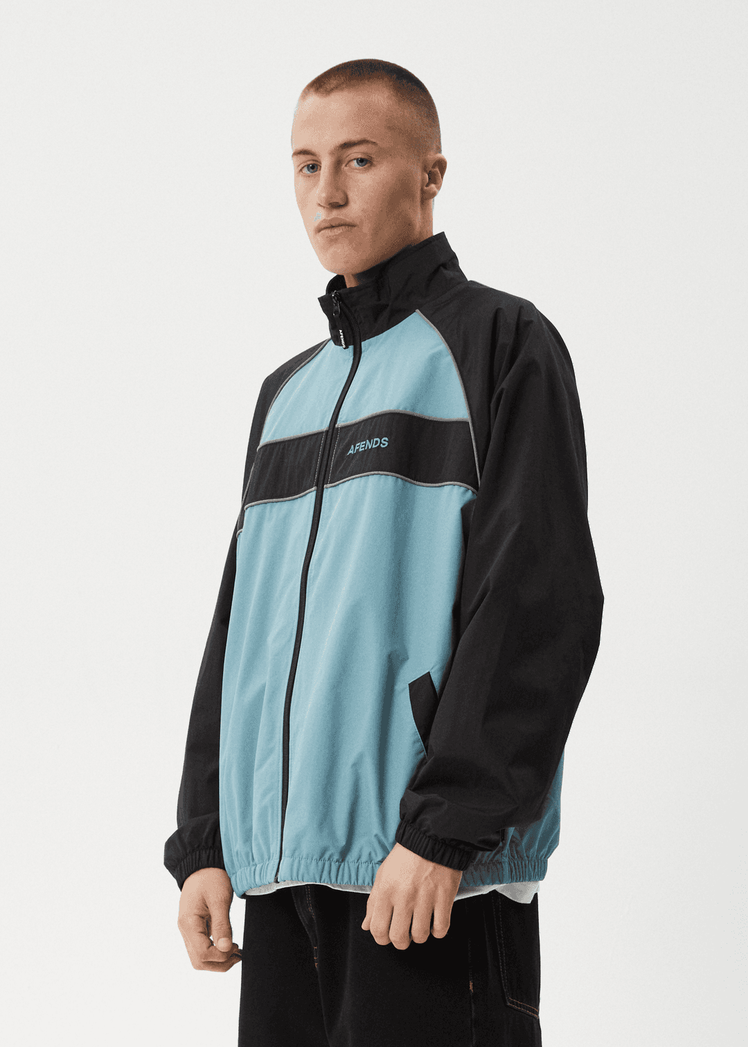Afends Unisex Spicy Sports Spray Jacket, Recycled Nylon