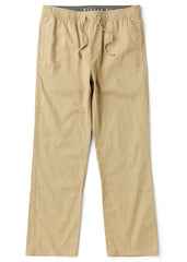 Vissla Men's Rails Trousers, 55% Linen 45% Organic Cotton