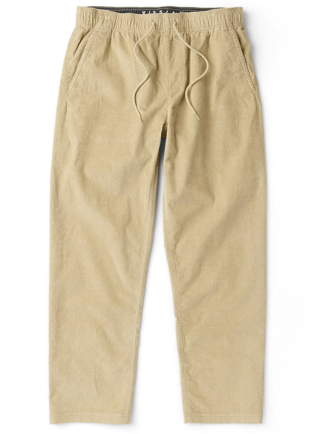 Vissla Men's No See Ums Cord Elastic Trousers, 12 Wale Corduroy