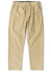 Vissla Men's No See Ums Cord Elastic Trousers, 12 Wale Corduroy