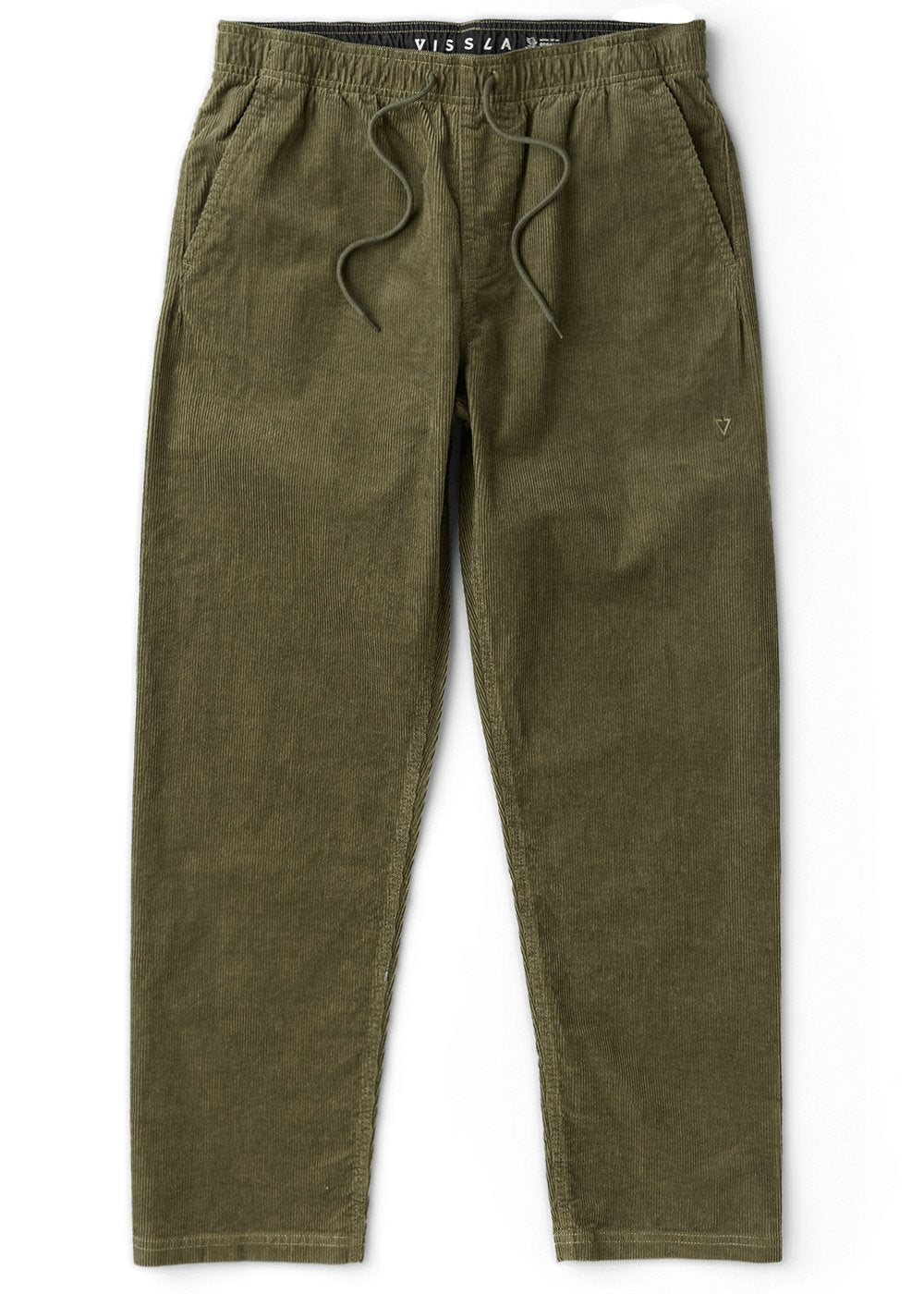 Vissla Men's No See Ums Cord Elastic Trousers, 12 Wale Corduroy