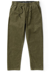 Vissla Men's No See Ums Cord Elastic Trousers, 12 Wale Corduroy