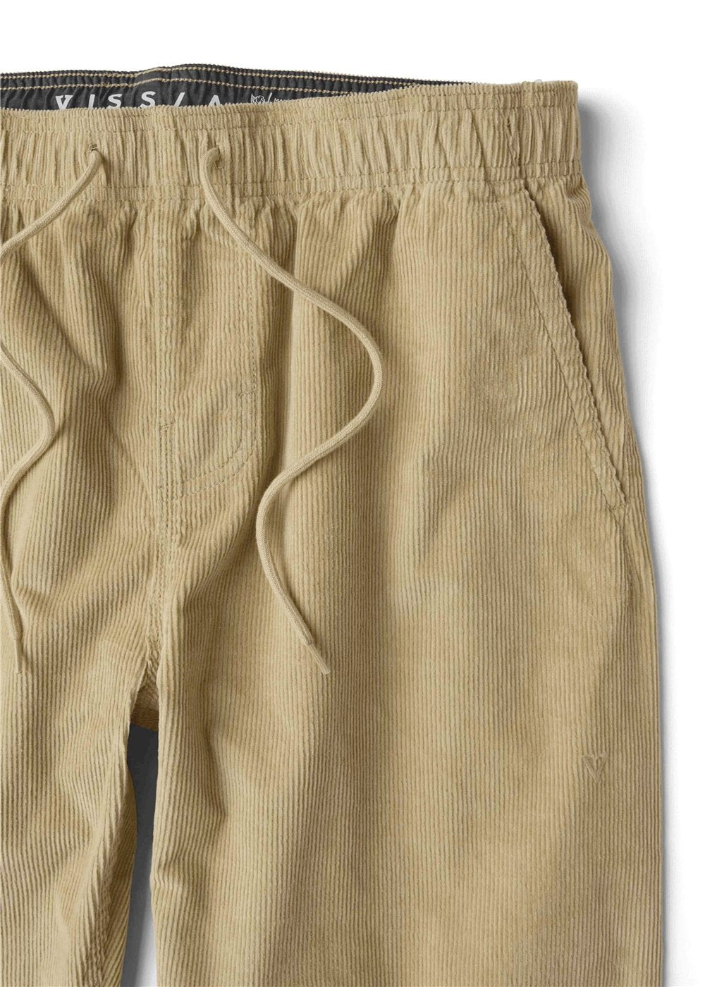 Vissla Men's No See Ums Cord Elastic Trousers, 12 Wale Corduroy