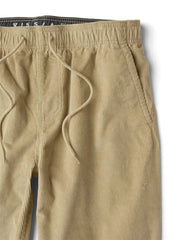 Vissla Men's No See Ums Cord Elastic Trousers, 12 Wale Corduroy