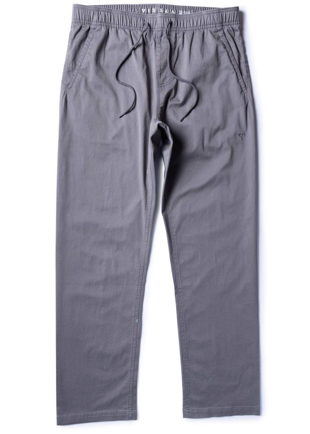 Vissla Men's No See Ums Elastic Waist Trousers, Stretch Twill