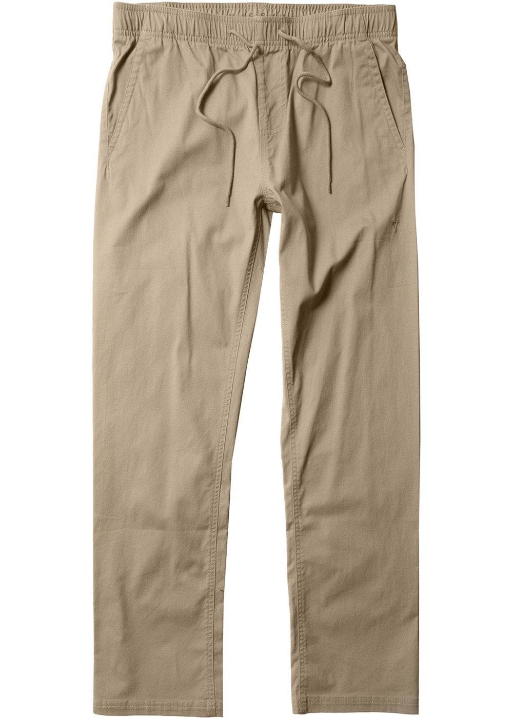 Vissla Men's No See Ums Elastic Waist Trousers, Stretch Twill