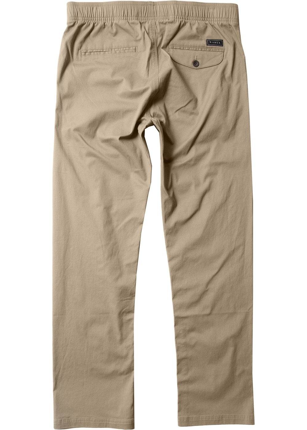 Vissla Men's No See Ums Elastic Waist Trousers, Stretch Twill