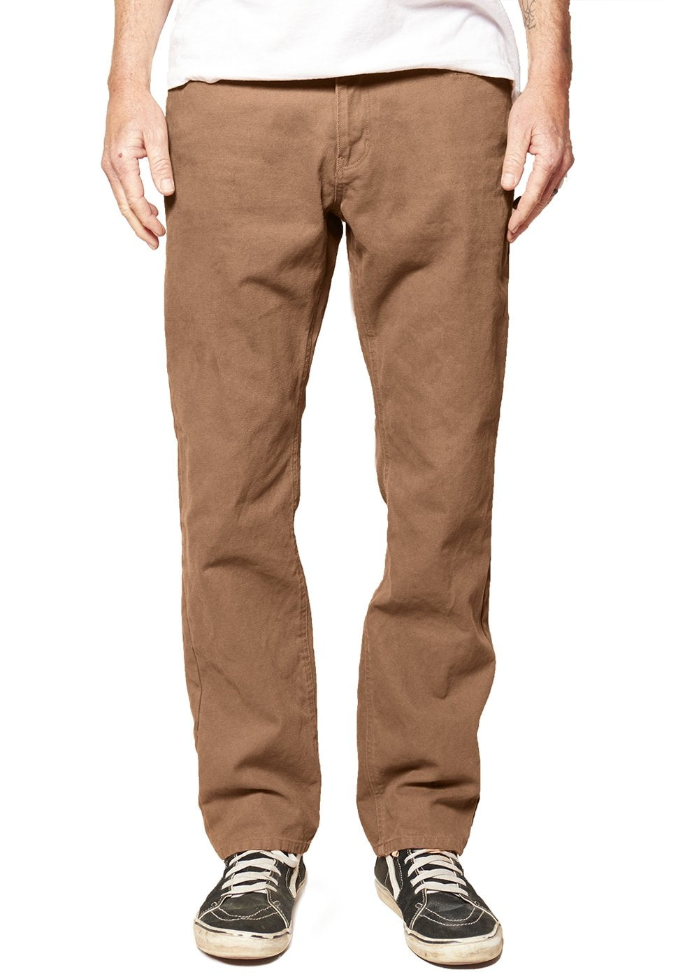 Vissla Men's Border Canvas 5 Pocket Trousers, 10.6 oz Cotton
