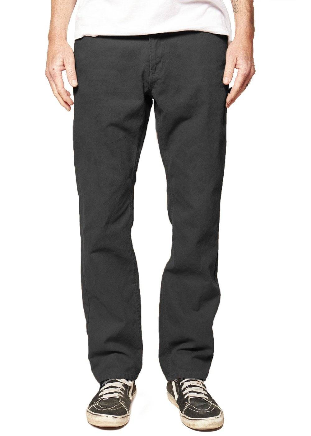 Vissla Men's Border Canvas 5 Pocket Trousers, 10.6 oz Cotton