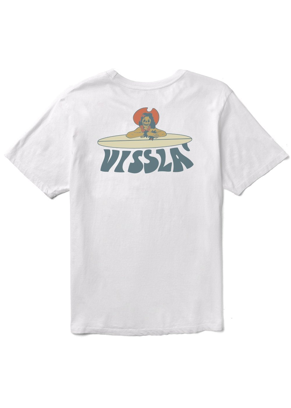 Vissla Men's Soren Lady Shred T-Shirt, Organic Cotton