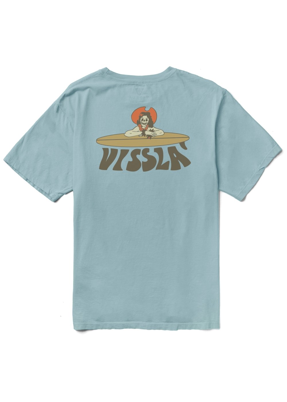 Vissla Men's Soren Lady Shred T-Shirt, Organic Cotton