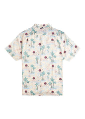 Vissla Men's Tropical Short Sleeve Shirt, Tencel and Linen
