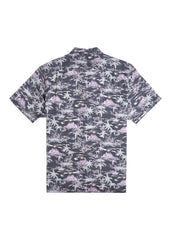 Vissla Men's Tropical Short Sleeve Shirt, Tencel and Linen