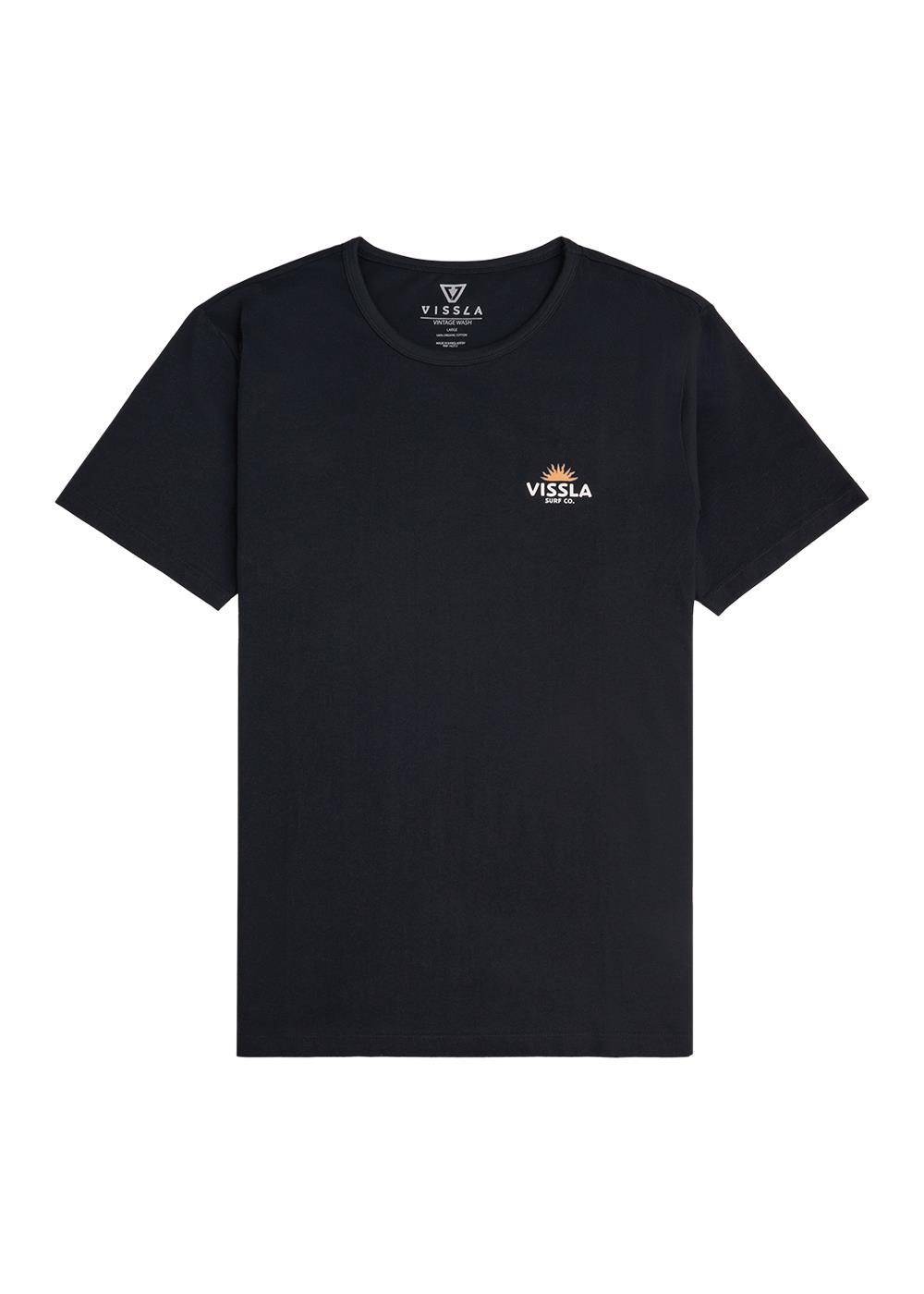 Vissla Men's Raised By Waves Short Sleeve T-Shirt, Organic Cotton