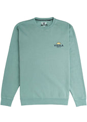 Vissla Men's Raised By Waves Crew Sweatshirt, Organic Cotton