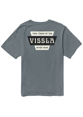Vissla Men's Stacks Pocket T-Shirt, Organic Cotton