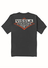 Vissla Men's Beast Pocket T-Shirt, Organic Cotton