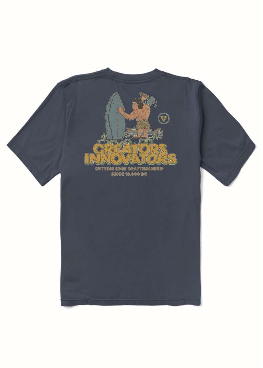 Vissla Men's Cutting Edge Pocket T-Shirt, GOTS Organic Cotton