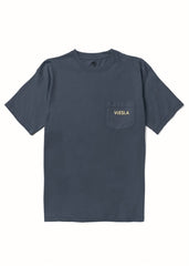 Vissla Men's Cutting Edge Pocket T-Shirt, GOTS Organic Cotton