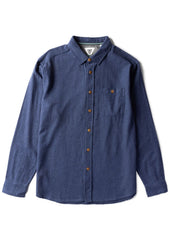 Vissla Men's Go To Flannel Shirt, Brushed Cotton