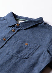 Vissla Men's Go To Flannel Shirt, Brushed Cotton