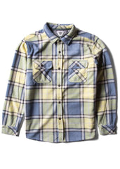 Vissla Men's Eco-Zy Polar Flannel Shirt, Recycled Polyester